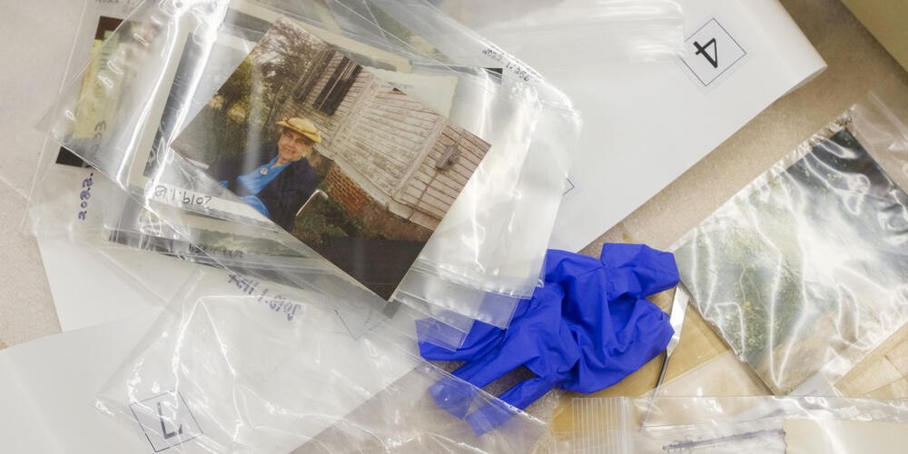 The collection of O’Connor ephemera at the Andalusia Farm interpretative center includes scores of photographs of and by Flannery O’Connor, too.