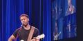Tony Evans Jr. sings and plays guitar.
