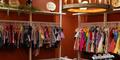 A selection of girl's clothes at The Bloom Closet Rome location.