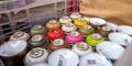 Paint cans. (Isadora Pennington/Rough Draft Atlanta)