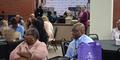 Conference attendees listen to presenters at the inaugural Alter Dementia Summit in Decatur, Ga. 