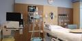 Patient room inside the empty Children's Healthcare of Atlanta Arthur M. Blank Hospital on Aug. 6, 2024.