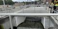 About 15 million gallons of clean water flows back into the Chattahoochee river after its been treated and cleaned.