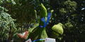 A shrub sculpture at the Atlanta Botanical Gardens.