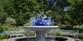 A fountain at the Atlanta Botanical Garden.