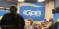 The Georgia Thunderbolts in the GPB Radio studio