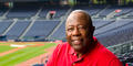Hank Aaron. Photography by Billy Howard