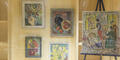 Previously unknown paintings by author Flannery O’Connor now on display in Milledgeville.