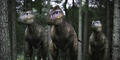 A group of Albertosaurus from Walking with Dinosaurs
