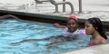 kids in a pool