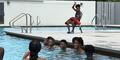 kids in a pool