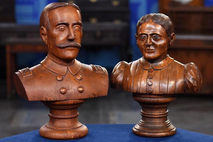 Appraisal: Admiral Dewey & Susan B. Anthony Busts, from Charleston, Hour 3.
