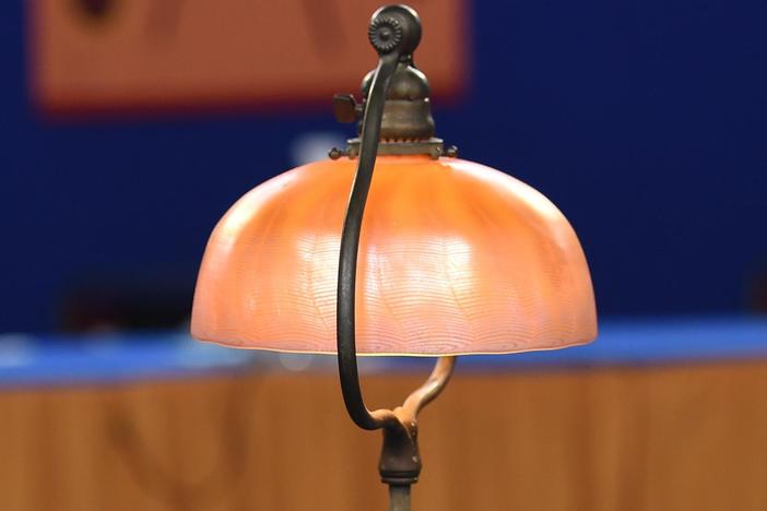 Appraisal: Tiffany Studios Lamp, ca. 1910, from Charleston, Hour 3.